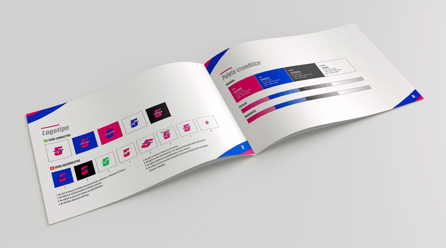 5egresados branding project