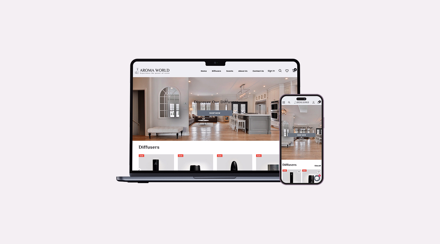 Aroma World eCommerce