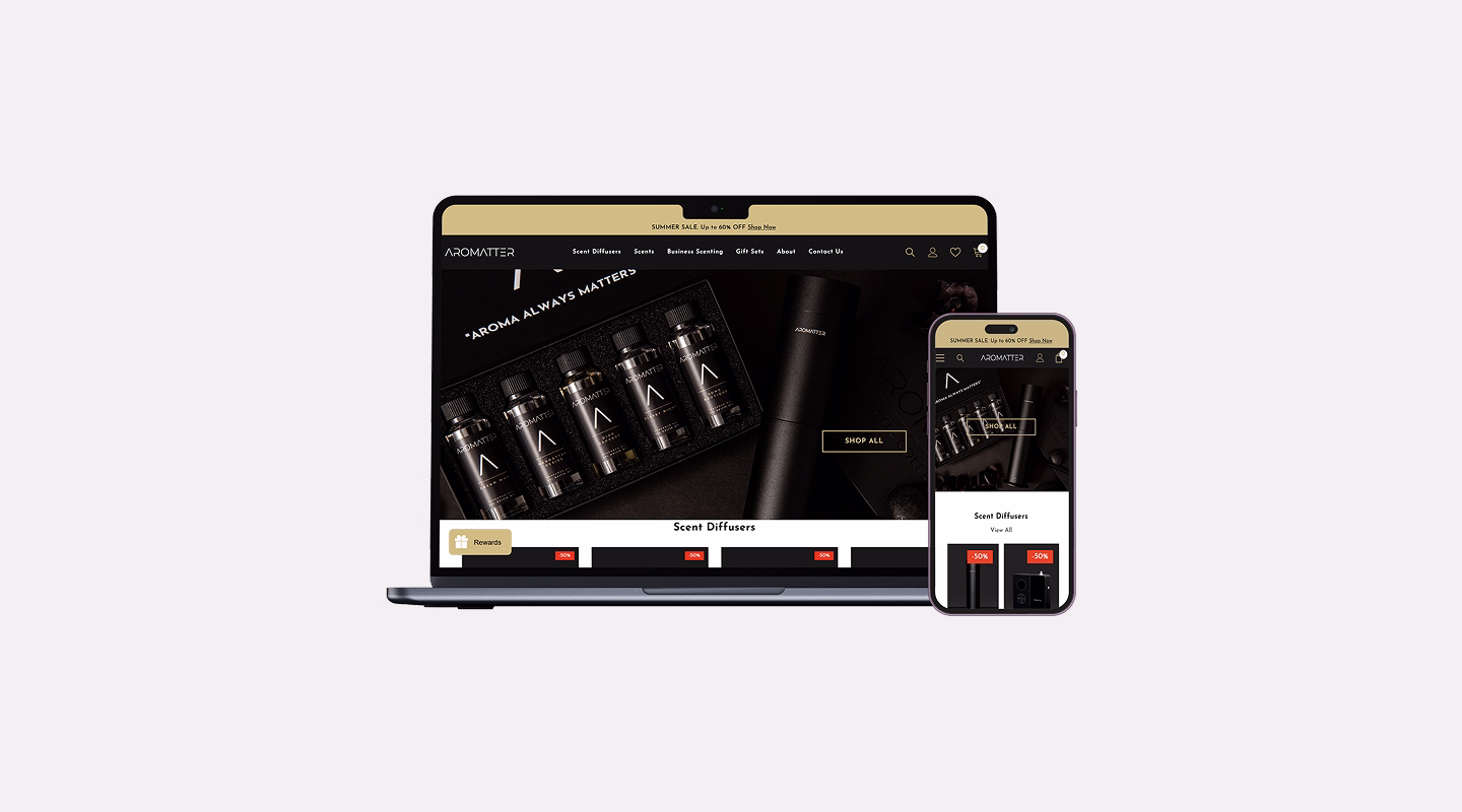 Aromatter eCommerce